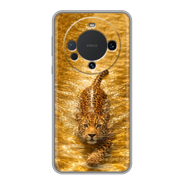 Силиконовый чехол на Huawei Mate 60 с принтом женский