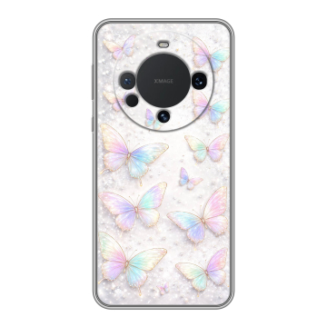 Силиконовый чехол на Huawei Mate 60 с принтом женский