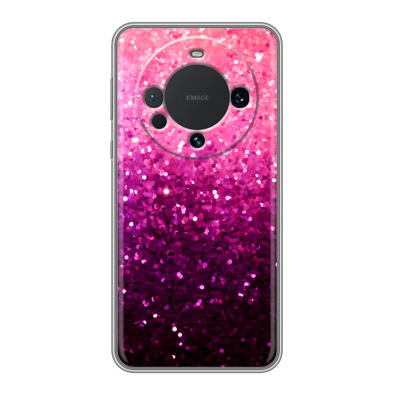 Силиконовый чехол на Huawei Mate 60 с принтом Блестки Силиконовый чехол на Huawei Mate 60 с принтом Блестки