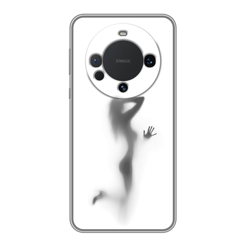 Силиконовый чехол на Huawei Mate 60 с принтом Силуэт Силиконовый чехол на Huawei Mate 60 с принтом Силуэт