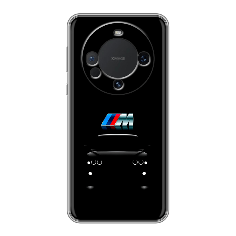 Силиконовый чехол на Huawei Mate 60 с принтом БМВ BMW Силиконовый чехол на Huawei Mate 60 с принтом БМВ BMW