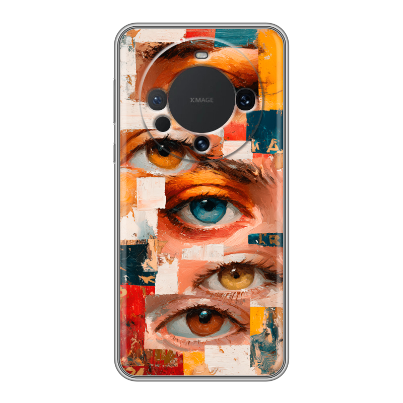 Силиконовый чехол на Huawei Mate 60 с принтом Модный принт Силиконовый чехол на Huawei Mate 60 с принтом Модный принт