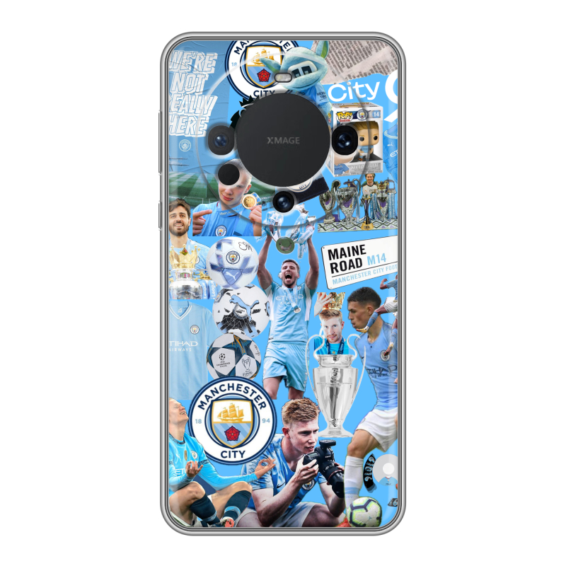 Силиконовый чехол на Huawei Mate 60 с принтом Man City Манчестер Сити Силиконовый чехол на Huawei Mate 60 с принтом Man City Манчестер Сити