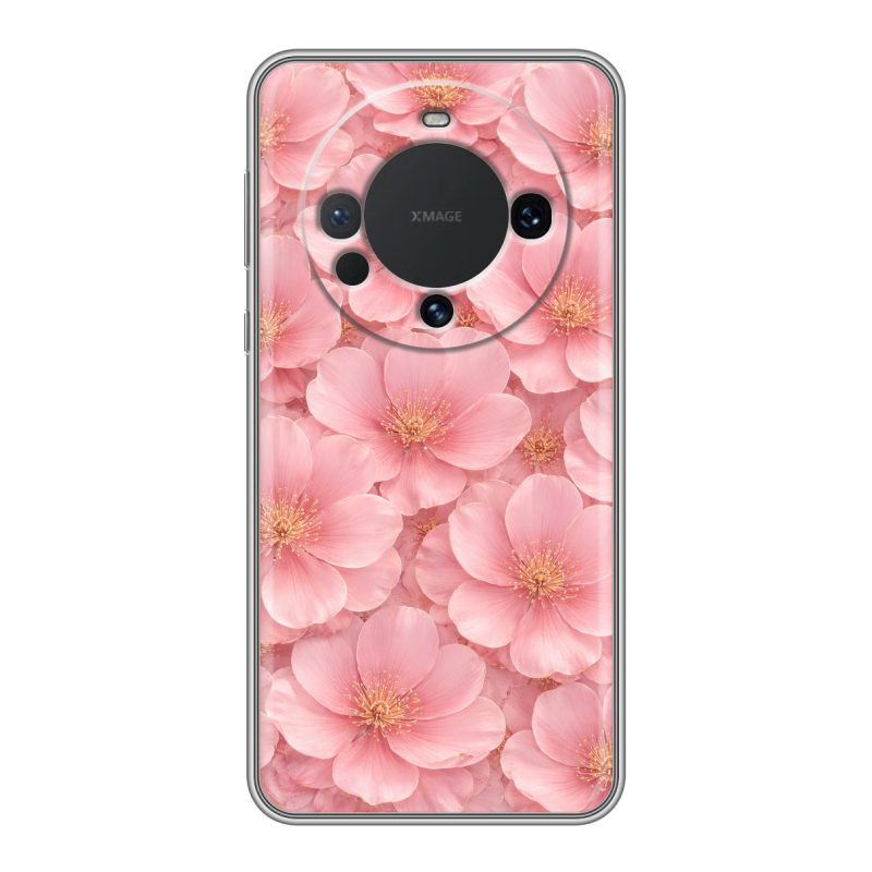 Силиконовый чехол на Huawei Mate 60 с принтом женский Силиконовый чехол на Huawei Mate 60 с принтом женский