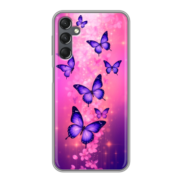 Силиконовый чехол на Samsung Galaxy A25 5G с принтом Бабочки