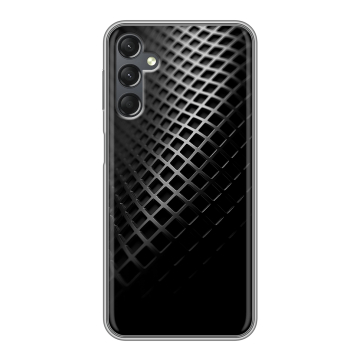 Силиконовый чехол на Samsung Galaxy A25 5G с принтом Текстура металла