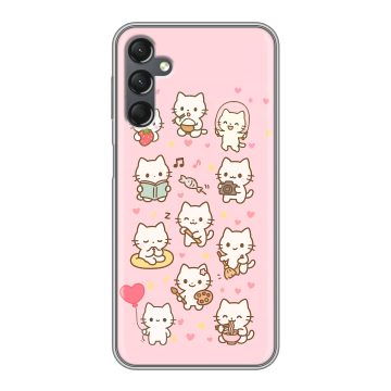 Силиконовый чехол на Samsung Galaxy A25 5G с принтом Hello Kitty Хелоу Кити