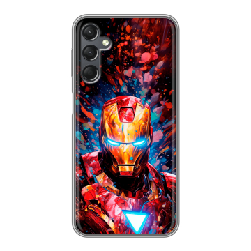 Силиконовый чехол на Samsung Galaxy A25 5G с принтом Железный человек Ironman