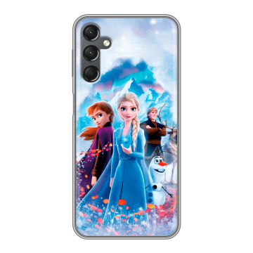 Силиконовый чехол на Samsung Galaxy A25 5G с принтом Холодное сердце Frozen