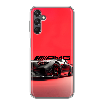 Силиконовый чехол на Samsung Galaxy A25 5G с принтом Мерседес Mercedes AMG
