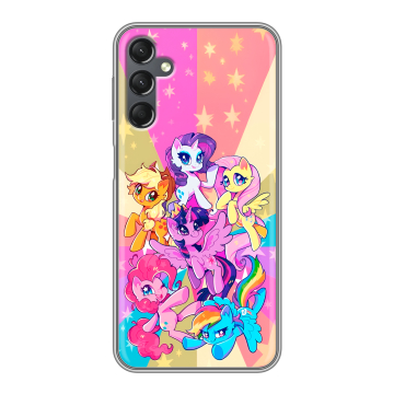 Силиконовый чехол на Samsung Galaxy A25 5G с принтом My little pony Дружба чудо