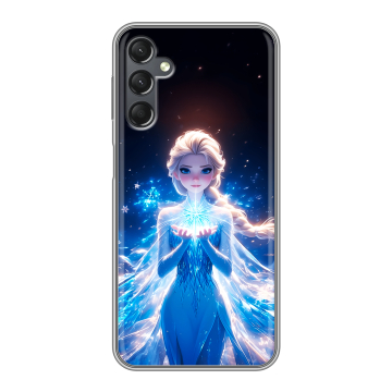 Силиконовый чехол на Samsung Galaxy A25 5G с принтом Холодное сердце Frozen