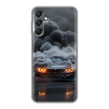 Силиконовый чехол на Samsung Galaxy A25 5G с принтом BMW БМВ Силиконовый чехол на Samsung Galaxy A25 5G с принтом BMW БМВ