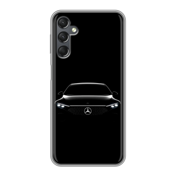 Силиконовый чехол на Samsung Galaxy A25 5G с принтом Mercedes Мерседес