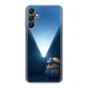 Силиконовый чехол на Samsung Galaxy A25 5G с принтом Миньоны