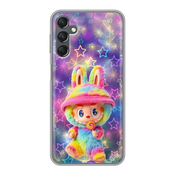 Силиконовый чехол на Samsung Galaxy A25 5G с принтом Labubu Лабубу