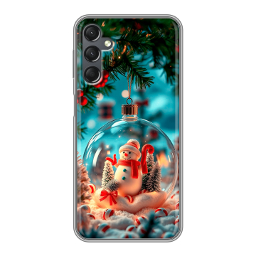 Силиконовый чехол на Samsung Galaxy A25 5G с принтом Новый год
