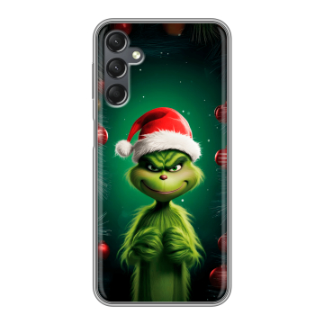 Силиконовый чехол на Samsung Galaxy A25 5G с принтом Гринч Новый год Рождество