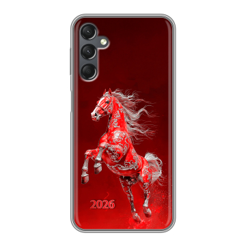 Силиконовый чехол на Samsung Galaxy A25 5G с принтом Новый год