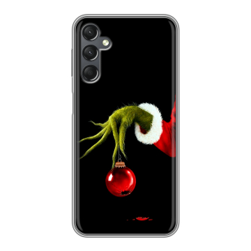 Силиконовый чехол на Samsung Galaxy A25 5G с принтом Новый год Гринч