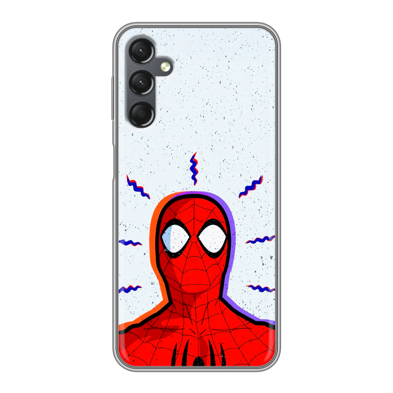 Силиконовый чехол на Samsung Galaxy A25 5G с принтом Spiderman Человек паук Силиконовый чехол на Samsung Galaxy A25 5G с принтом Spiderman Человек паук