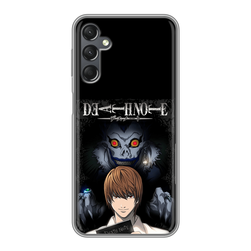 Силиконовый чехол на Samsung Galaxy A25 5G с принтом Death note Тетрадь смерти Силиконовый чехол на Samsung Galaxy A25 5G с принтом Death note Тетрадь смерти