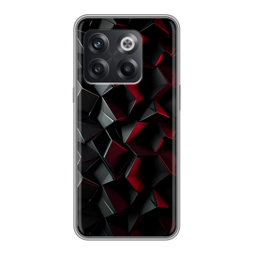 Силиконовый чехол на OnePlus Ace Pro с принтом Абстракция