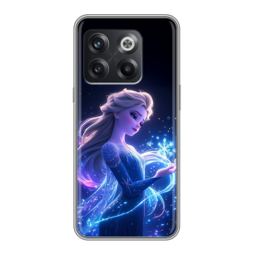 Силиконовый чехол на OnePlus Ace Pro с принтом Холодное сердце Frozen Силиконовый чехол на OnePlus Ace Pro с принтом Холодное сердце Frozen