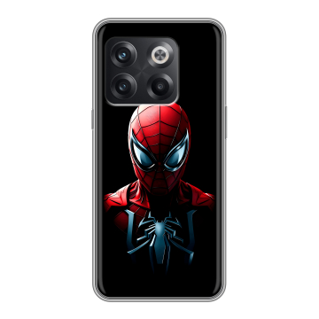 Силиконовый чехол на OnePlus Ace Pro с принтом Spiderman Человек паук