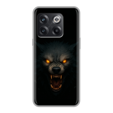 Силиконовый чехол на OnePlus Ace Pro с принтом Волк Силиконовый чехол на OnePlus Ace Pro с принтом Волк