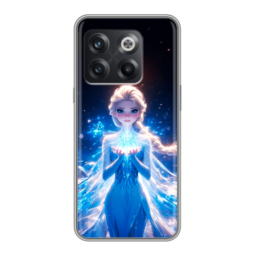 Силиконовый чехол на OnePlus Ace Pro с принтом Холодное сердце Frozen