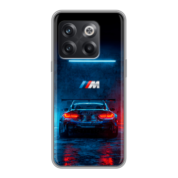 Силиконовый чехол на OnePlus Ace Pro с принтом BMW БМВ