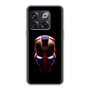 Силиконовый чехол на OnePlus Ace Pro с принтом IronMan Железный человек