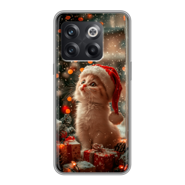 Силиконовый чехол на OnePlus Ace Pro с принтом Новый год