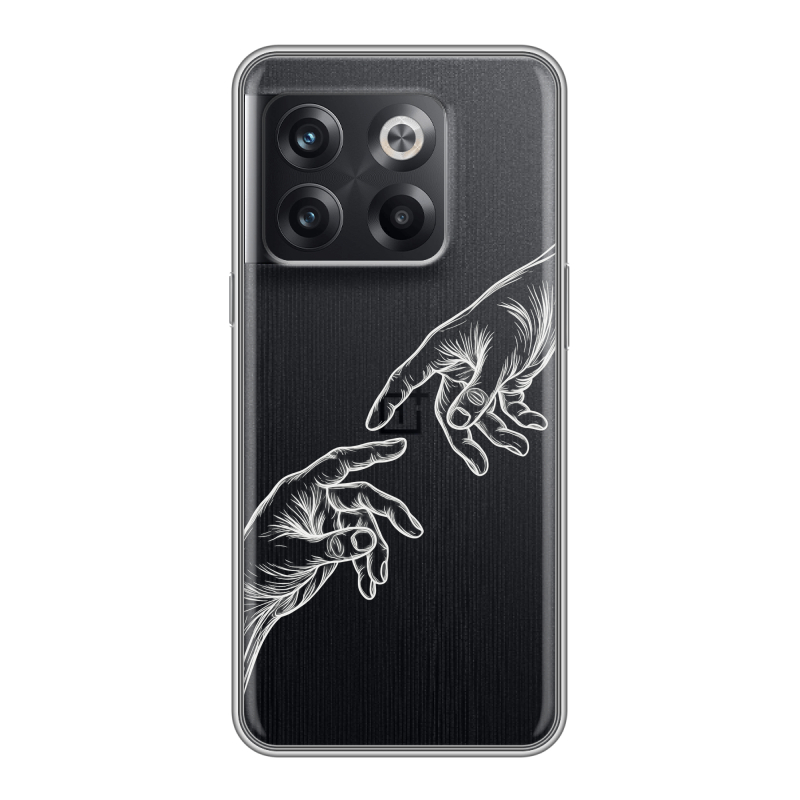 Силиконовый чехол на OnePlus Ace Pro с принтом Сотворение мира Силиконовый чехол на OnePlus Ace Pro с принтом Сотворение мира