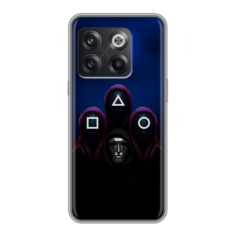 Силиконовый чехол на OnePlus Ace Pro с принтом Игра Кальмара Силиконовый чехол на OnePlus Ace Pro с принтом Игра Кальмара