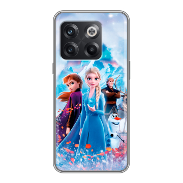 Силиконовый чехол на OnePlus 10T с принтом Холодное сердце Frozen Силиконовый чехол на OnePlus 10T с принтом Холодное сердце Frozen