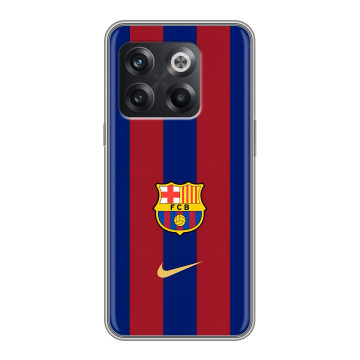 Силиконовый чехол на OnePlus 10T с принтом Барселона Barcelona