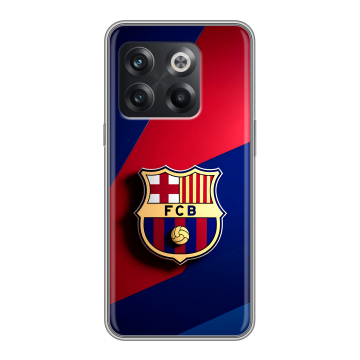 Силиконовый чехол на OnePlus 10T с принтом Барселона Barcelona