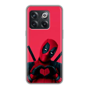 Силиконовый чехол на OnePlus 10T с принтом Дедпул Deadpool