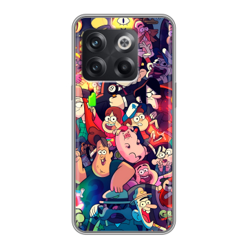 Силиконовый чехол на OnePlus 10T с принтом Gravity Falls Гравити Фолз Силиконовый чехол на OnePlus 10T с принтом Gravity Falls Гравити Фолз