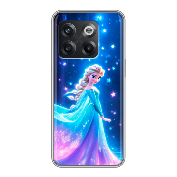 Силиконовый чехол на OnePlus 10T с принтом Холодное сердце Frozen Силиконовый чехол на OnePlus 10T с принтом Холодное сердце Frozen