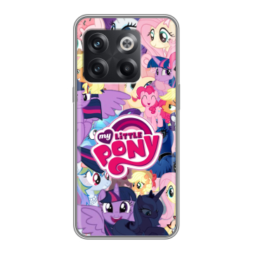 Силиконовый чехол на OnePlus 10T с принтом My little pony Дружба чудо Силиконовый чехол на OnePlus 10T с принтом My little pony Дружба чудо