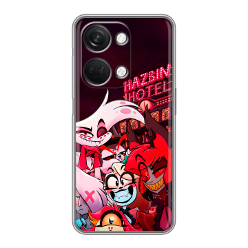 Силиконовый чехол на OnePlus Ace 2V с принтом Hazbin Hotel Отель Хазбин Силиконовый чехол на OnePlus Ace 2V с принтом Hazbin Hotel Отель Хазбин