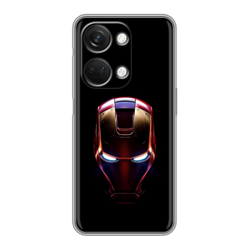 Силиконовый чехол на OnePlus Ace 2V с принтом IronMan Железный человек
