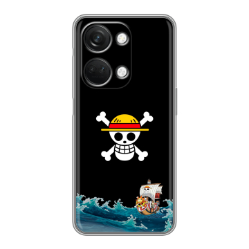 Силиконовый чехол на OnePlus Ace 2V с принтом One Piece Ван Пис