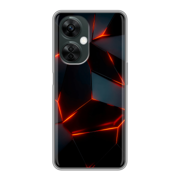 Силиконовый чехол на OnePlus Nord CE 3 Lite 5G с принтом Яркие абстракции