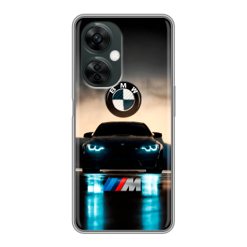 Силиконовый чехол на OnePlus Nord CE 3 Lite 5G с принтом БМВ BMW Силиконовый чехол на OnePlus Nord CE 3 Lite 5G с принтом БМВ BMW
