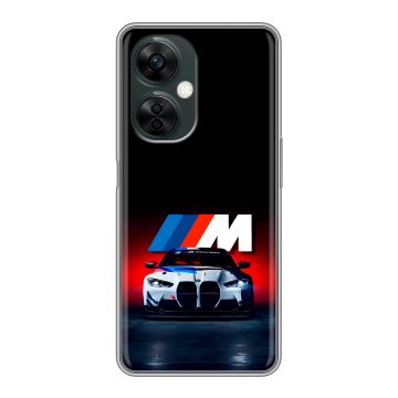 Силиконовый чехол на OnePlus Nord CE 3 Lite 5G с принтом БМВ BMW Силиконовый чехол на OnePlus Nord CE 3 Lite 5G с принтом БМВ BMW