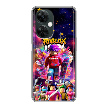 Силиконовый чехол на OnePlus Nord CE 3 Lite 5G с принтом Roblox Роблокс Силиконовый чехол на OnePlus Nord CE 3 Lite 5G с принтом Roblox Роблокс